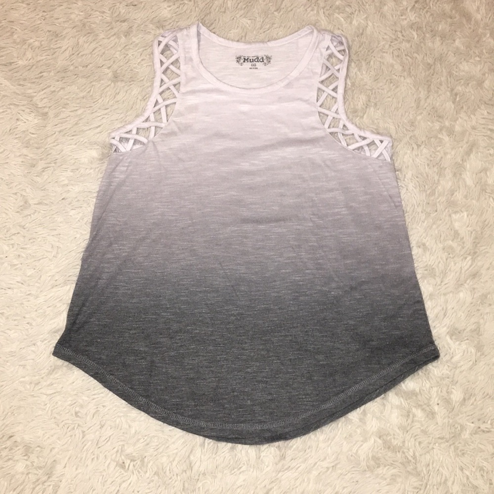 Ombré girls tank top